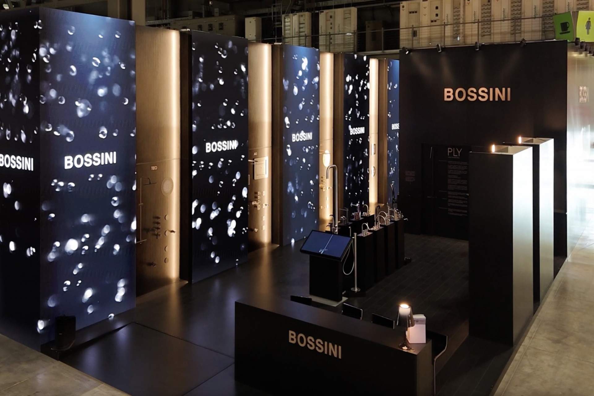 Emotional LEDwalls for Trade Show Events - BOSSINI