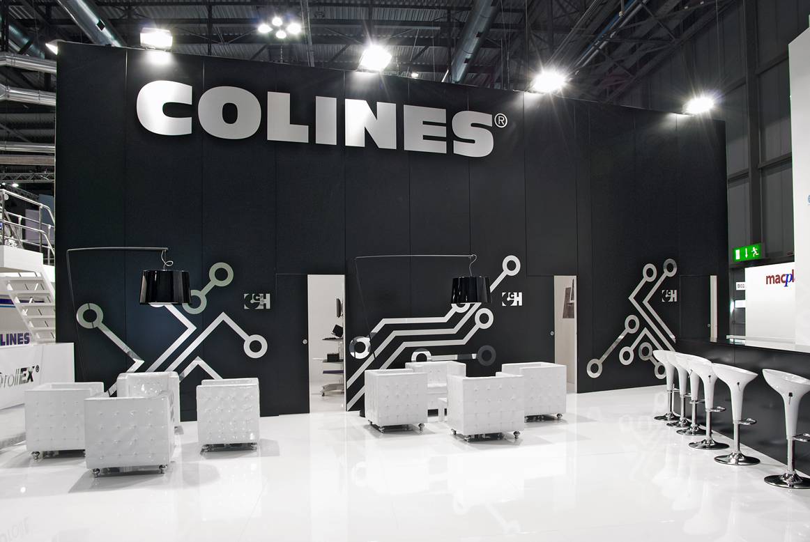 Trade Fair Setup for Colines Group at Plast Milan Trade Fair Setup for Colines Group at Plast Milan
