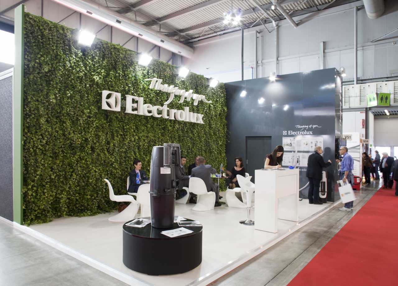 Trade Fair Setup for Electrolux Group at Mostra Convegno Expocomfort Trade Fair Setup for Electrolux Group at Mostra Convegno Expocomfort