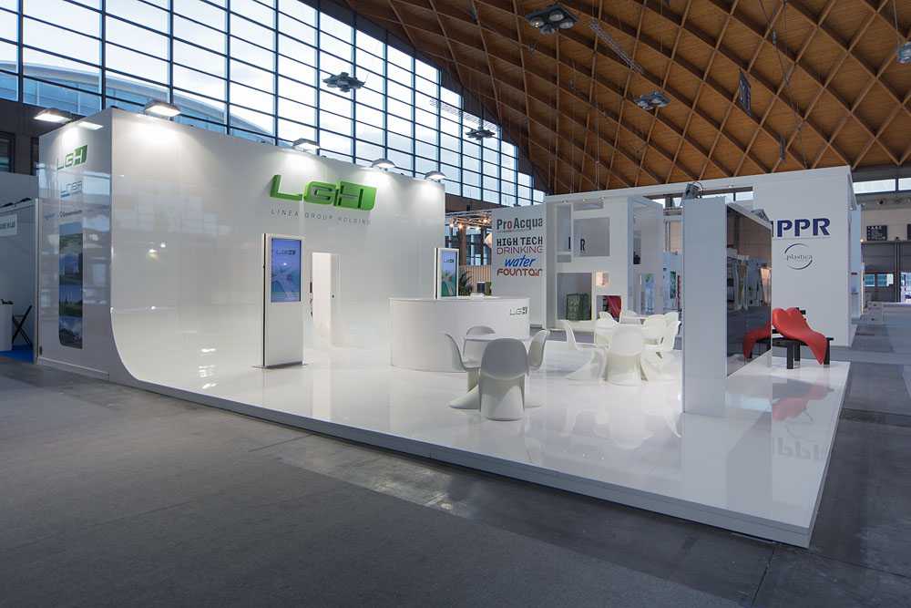 Ecomondo Trade Fair Setup In Rimini For LGH Group Holding Ecomondo Trade Fair Setup In Rimini For LGH Group Holding