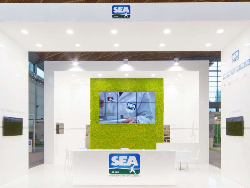 Ecomondo trade fair setups – Rimini
