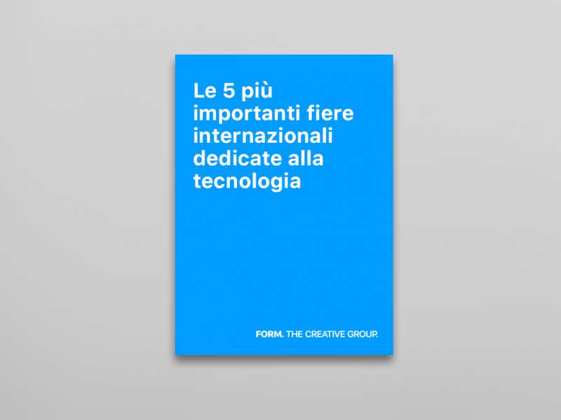 The 5 most important international trade fairs dedicated to technology