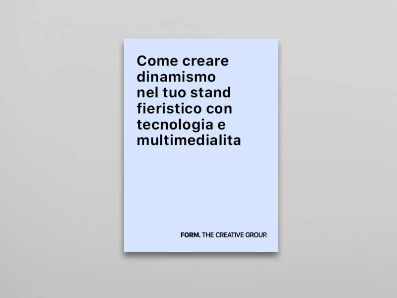 How to create dynamism in your trade show booth through technology and multimedia