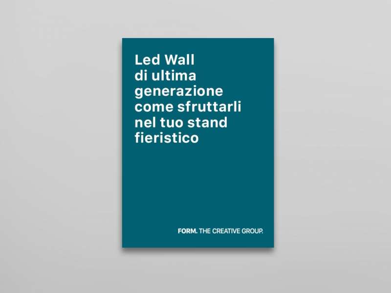 Next-gen Led Walls: how to leverage them in your exhibition stand