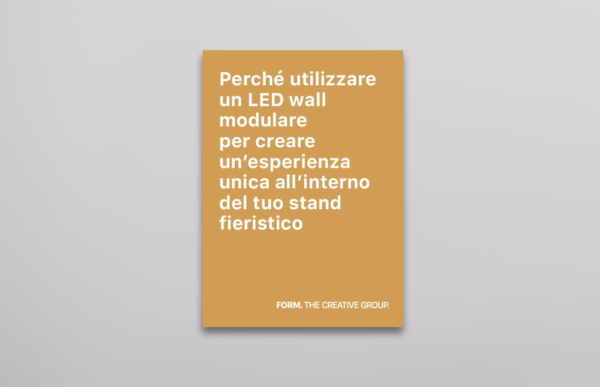 Why use a modular led wall to create a unique experience in your trade show booth Why use a modular led wall to create a unique experience in your trade show booth