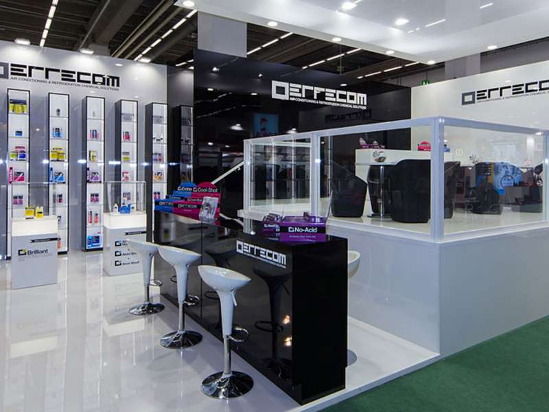 touch screen, stand with mezzanine, lacquered stands, customized stands and display cases, interactive multimedia totem