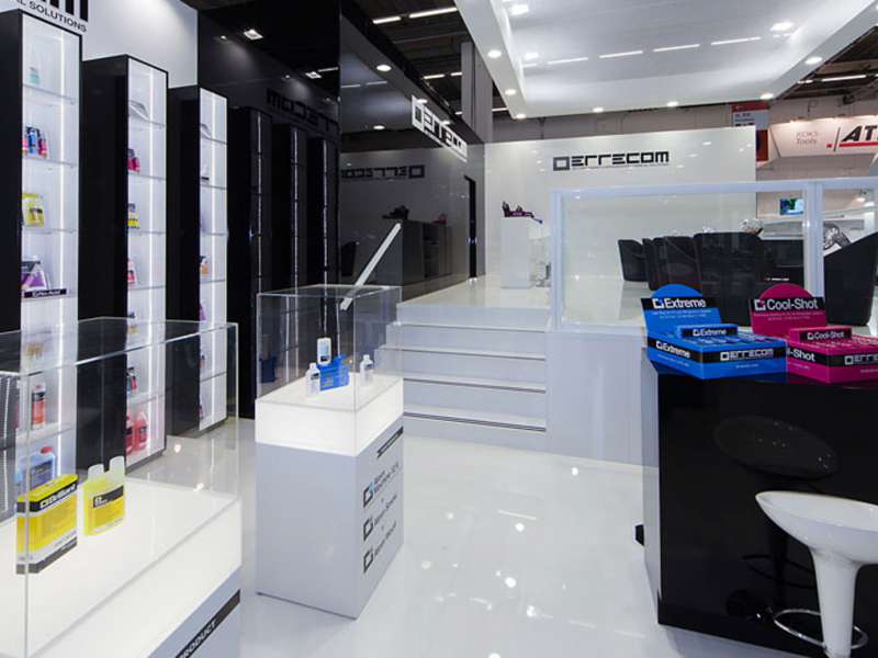 touch screen, stand with mezzanine, lacquered stands, customized stands and display cases, interactive multimedia totem