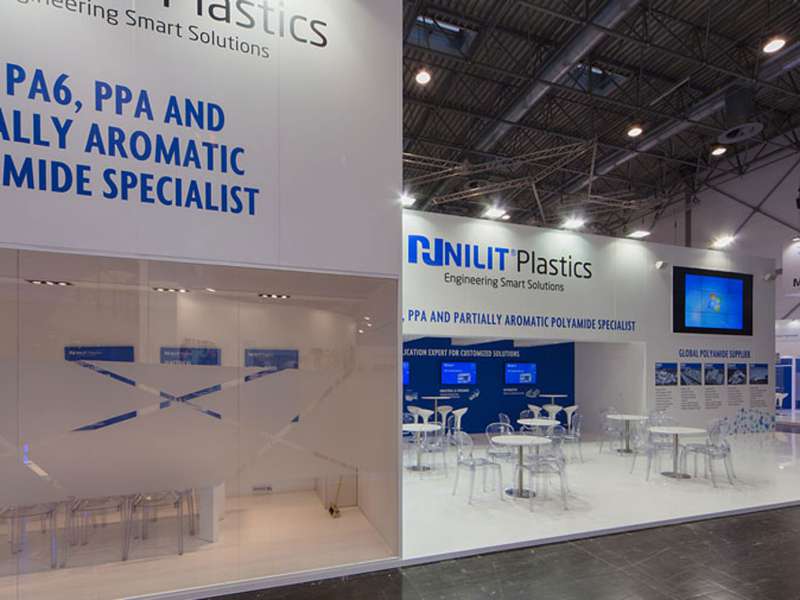 fairs abroad, videowall and interactive totem, lacquered stands, form the creative group, ledwall rental prices