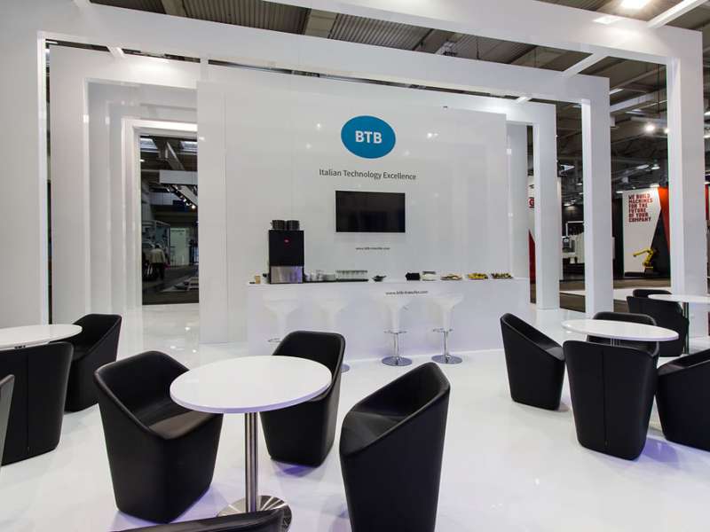 fairs abroad, videowall and interactive totem, lacquered stands, lighting engineering, form group