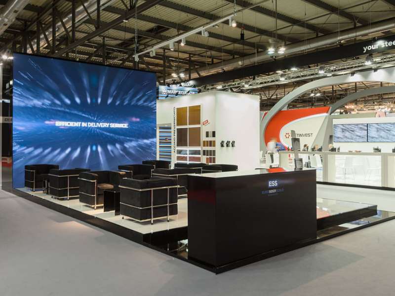 fairs in Italy, advanced exhibition, concept and design, ledwall, form the creative group
