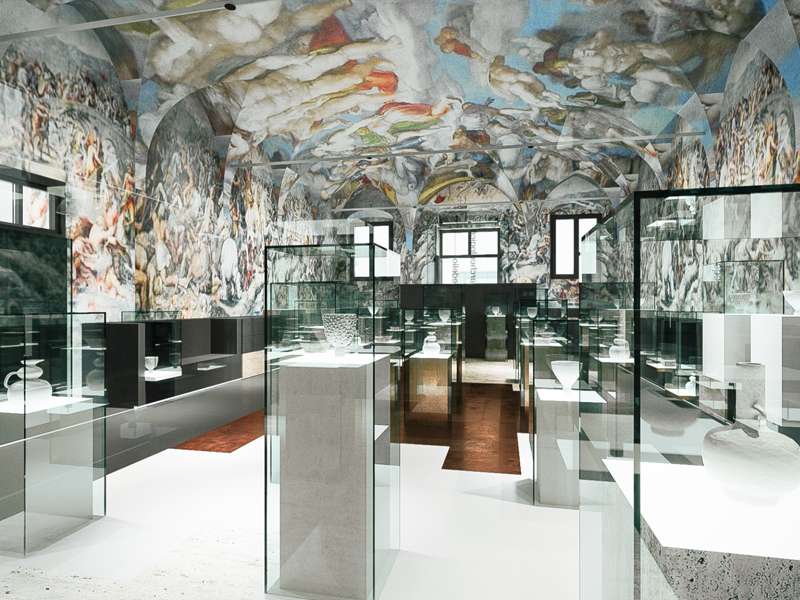 ledwall, form group, display cases , museums and exhibitions , immersive installation