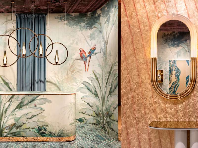 interior creation, customized stands, contemporary design and architecture, exhibition path , immersive installation