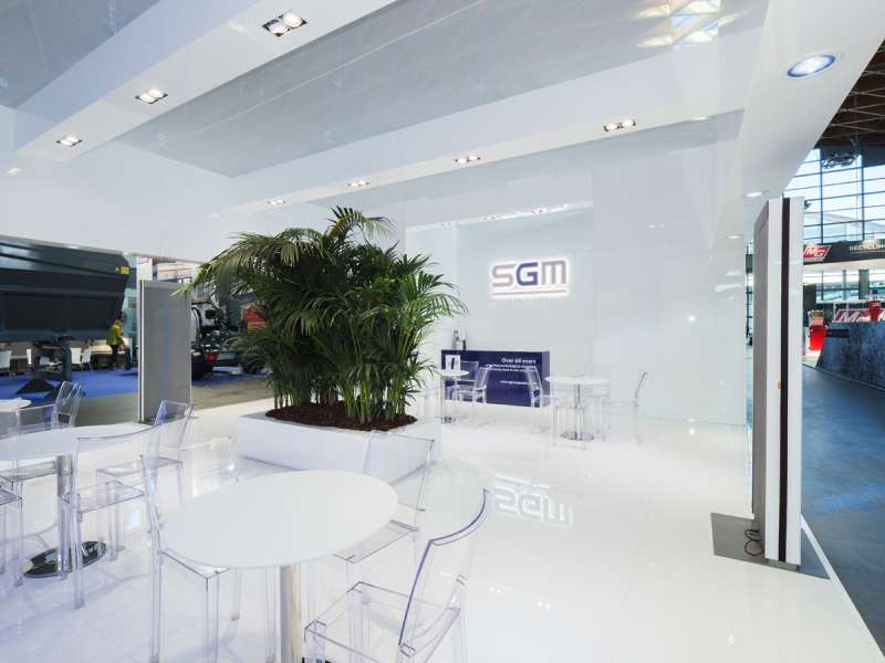 customized solutions, fairs in Italy, lacquered stands, , ledwall rental prices