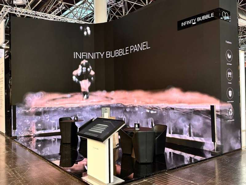 fairs abroad, virtual, customized exhibition stands, ledwall, immersive installation