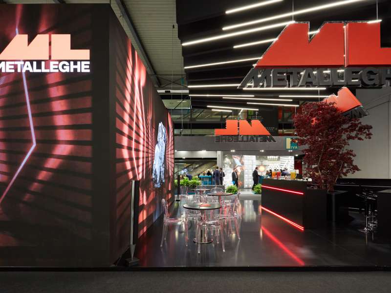 fair exhibitors, audio video system, interactive multimedia totem, ledwall, form installations Milan
