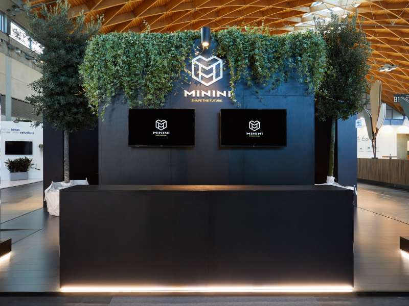 customized solutions, fairs in Italy, multimedia totem, form the creative group, fair set-up