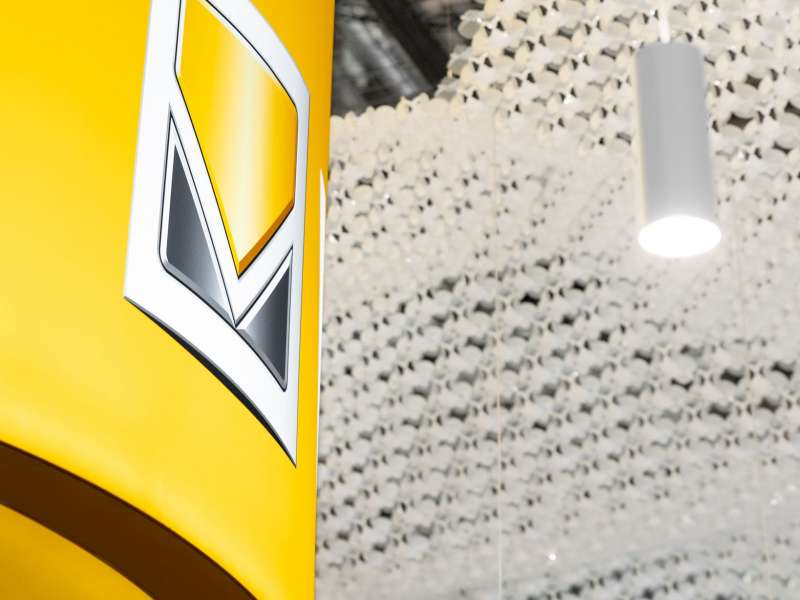 exhibitors' furniture and customized tables, fairs abroad, made in Italy, form the creative group, fair stands set-up