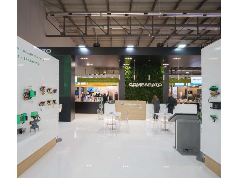 fair exhibitors, lighting engineering, customized exhibition stands, ledwall, form installations Milan