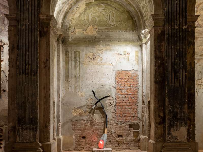 lighting engineering, creative concept, FORM for art , contemporary art, San Carlo Cremona