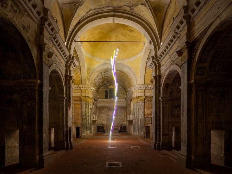 lighting engineering, creative concept, FORM for art , contemporary art, San Carlo Cremona