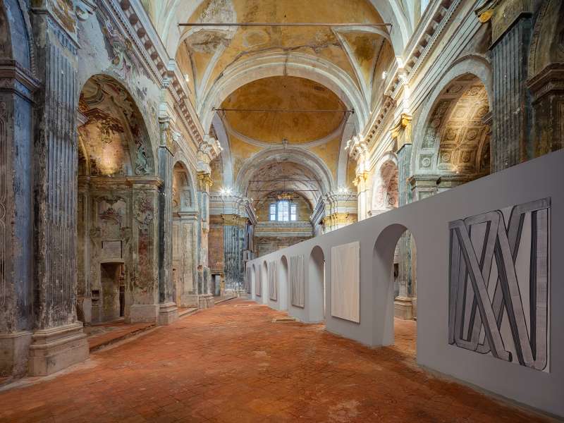 customized solutions, form the creative group, contemporary installations, exhibition path , San Carlo Cremona