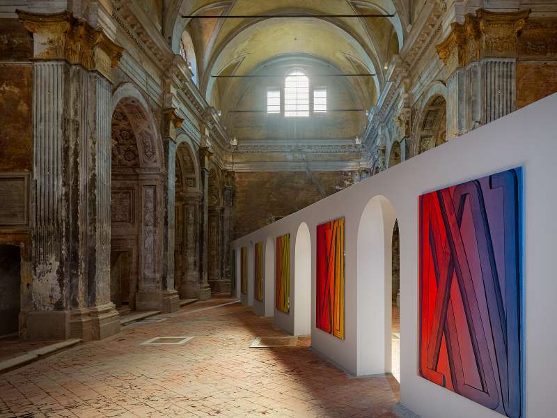 customized solutions, form the creative group, contemporary installations, exhibition path , San Carlo Cremona