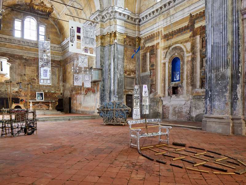 lighting engineering, form the creative group, exhibition path , contemporary art, San Carlo Cremona