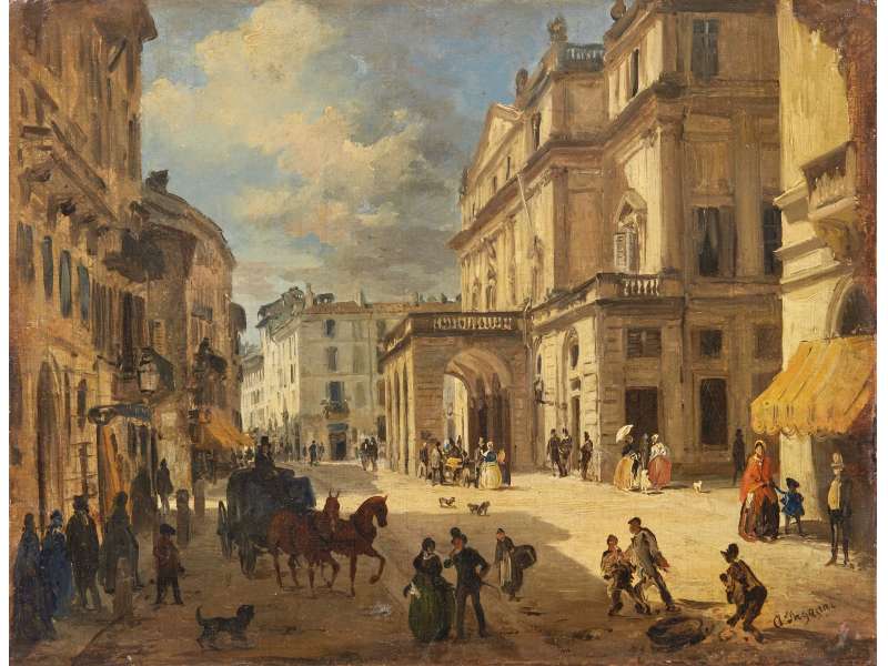 Exhibition Angelo Inganni "Between Brescia and Gussago (1850-1880) In the Spirit of Gussago"