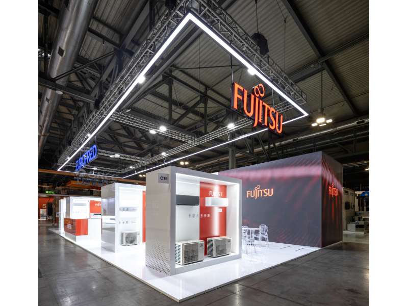 customized exhibition stands, ledwall, fair stands set-up, exhibition set-up